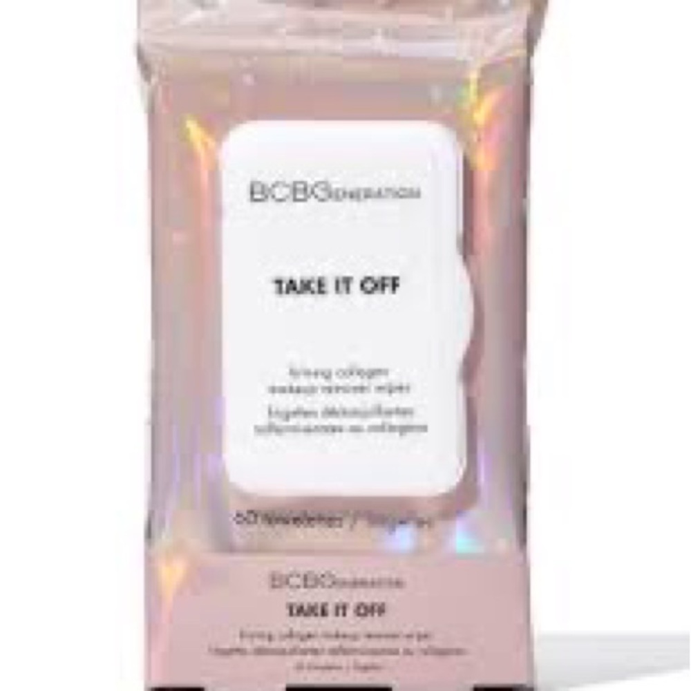 BCBG COLLAGEN MAKEUP REMOVER WIPES